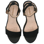Sandalia Mujer Jack Negro Azaleia