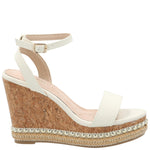 Sandalia Mujer Jack Blanco Azaleia