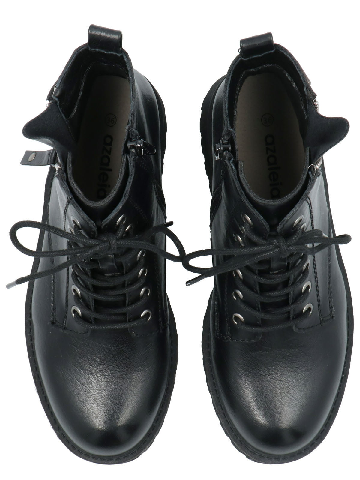 Botín Mujer Ilka Negro Azaleia