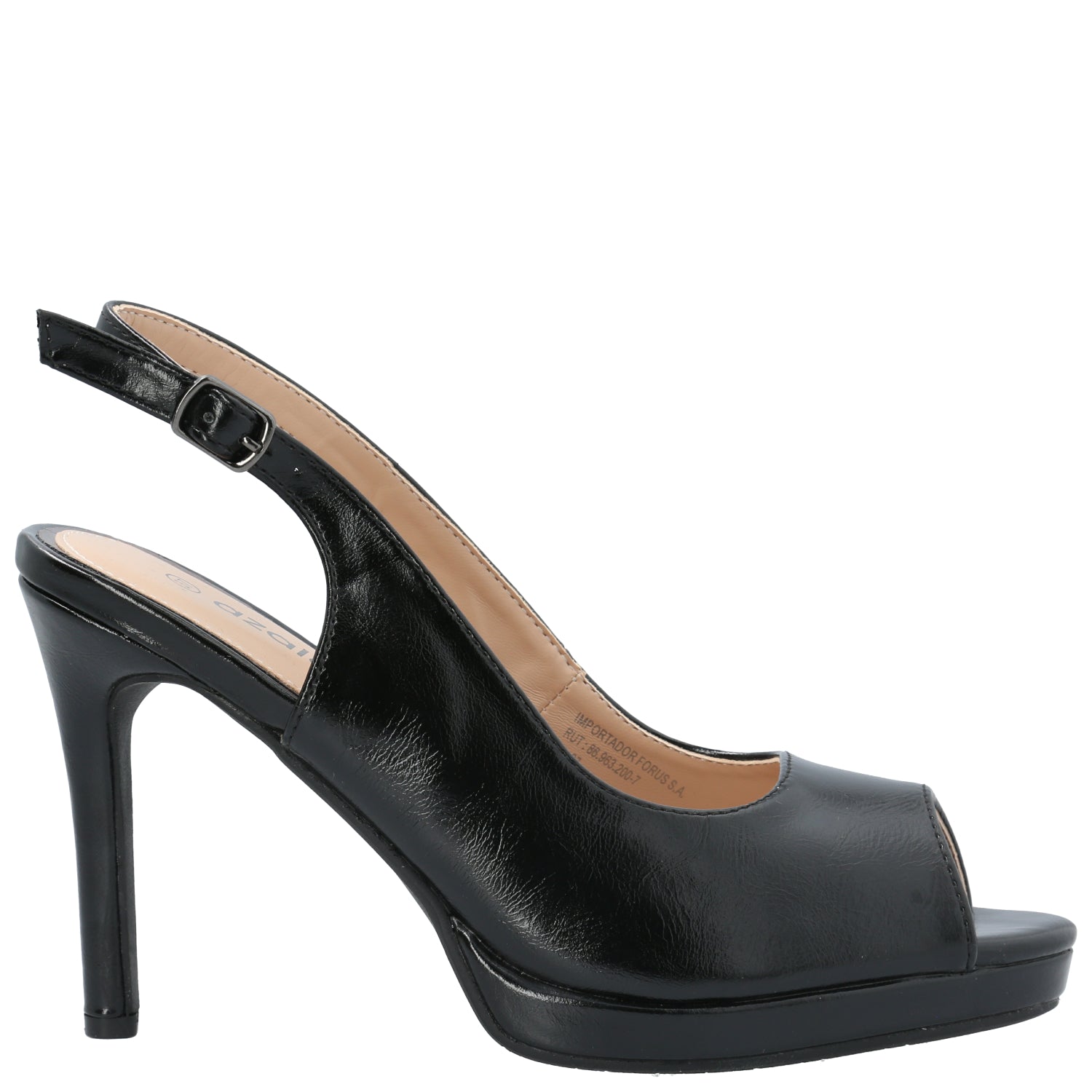 Zapato Mujer Axa Negro Azaleia