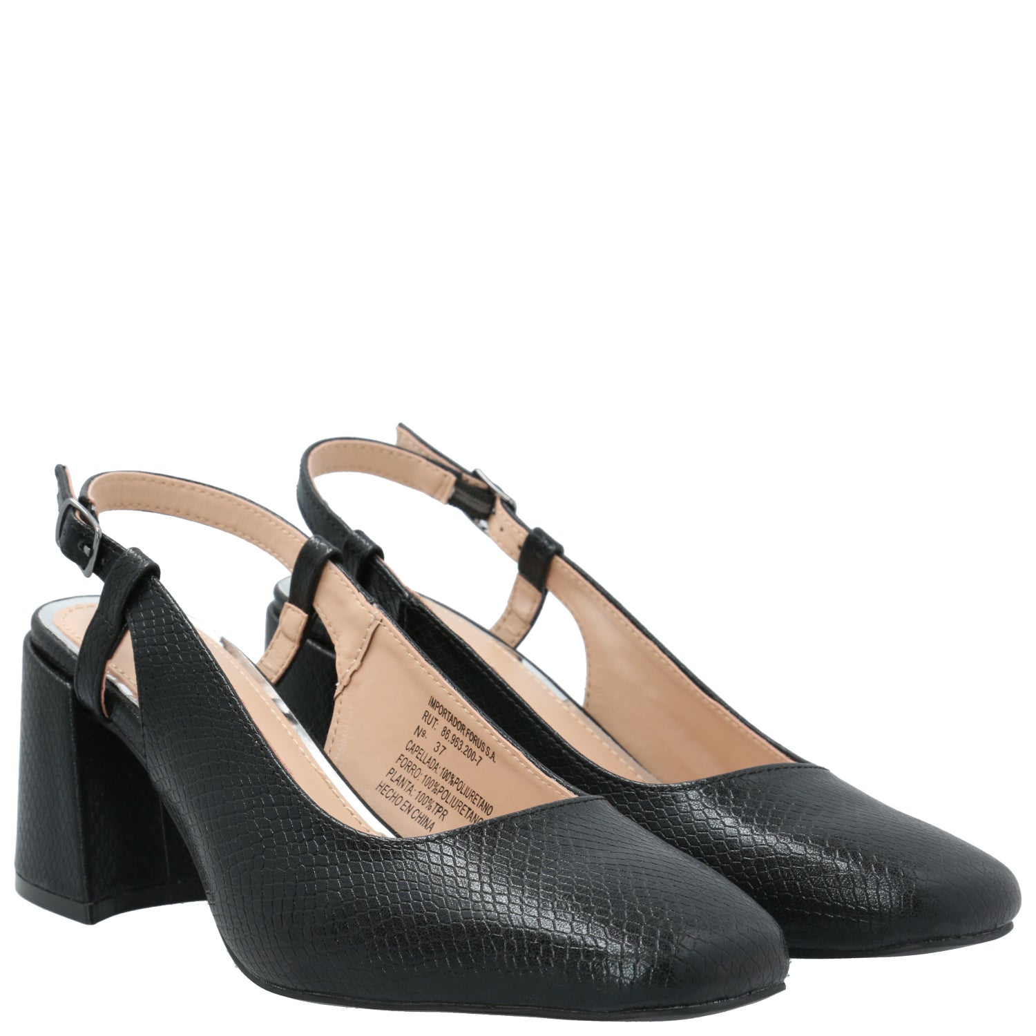 Zapato Mujer Anto Negro Azaleia