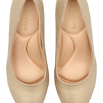 Zapato Mujer Azucena Dorado Azaleia