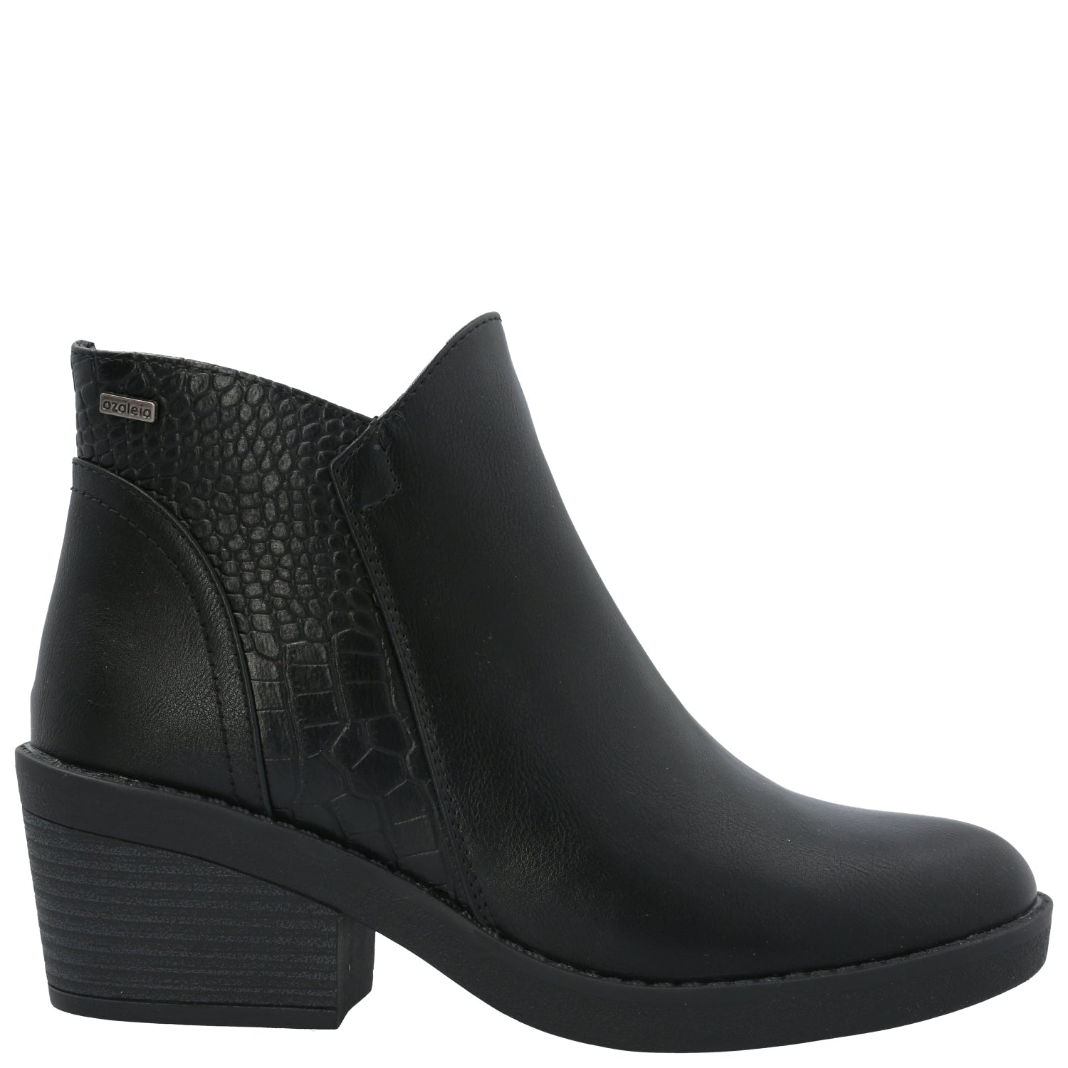 Botín Mujer Giani Negro Azaleia