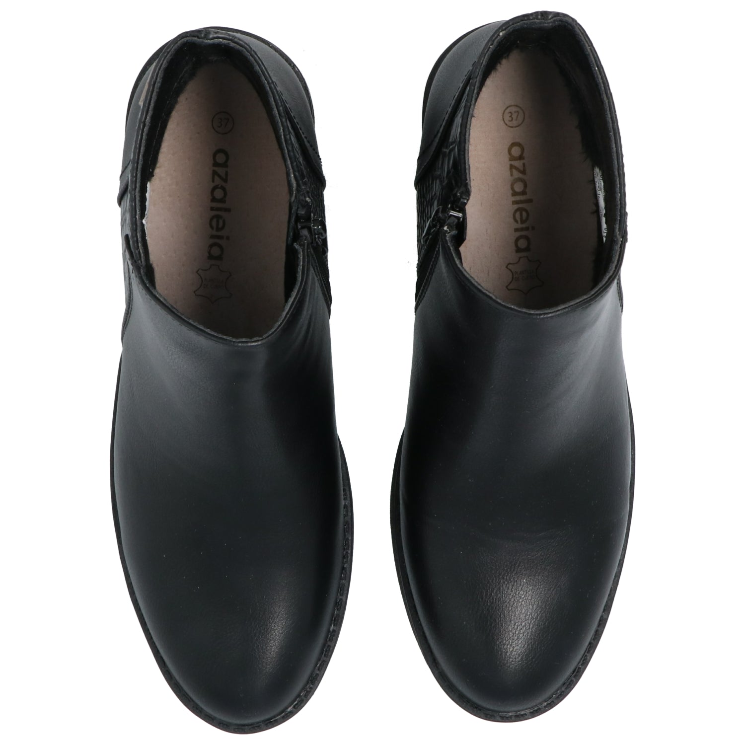 Botín Mujer Giani Negro Azaleia