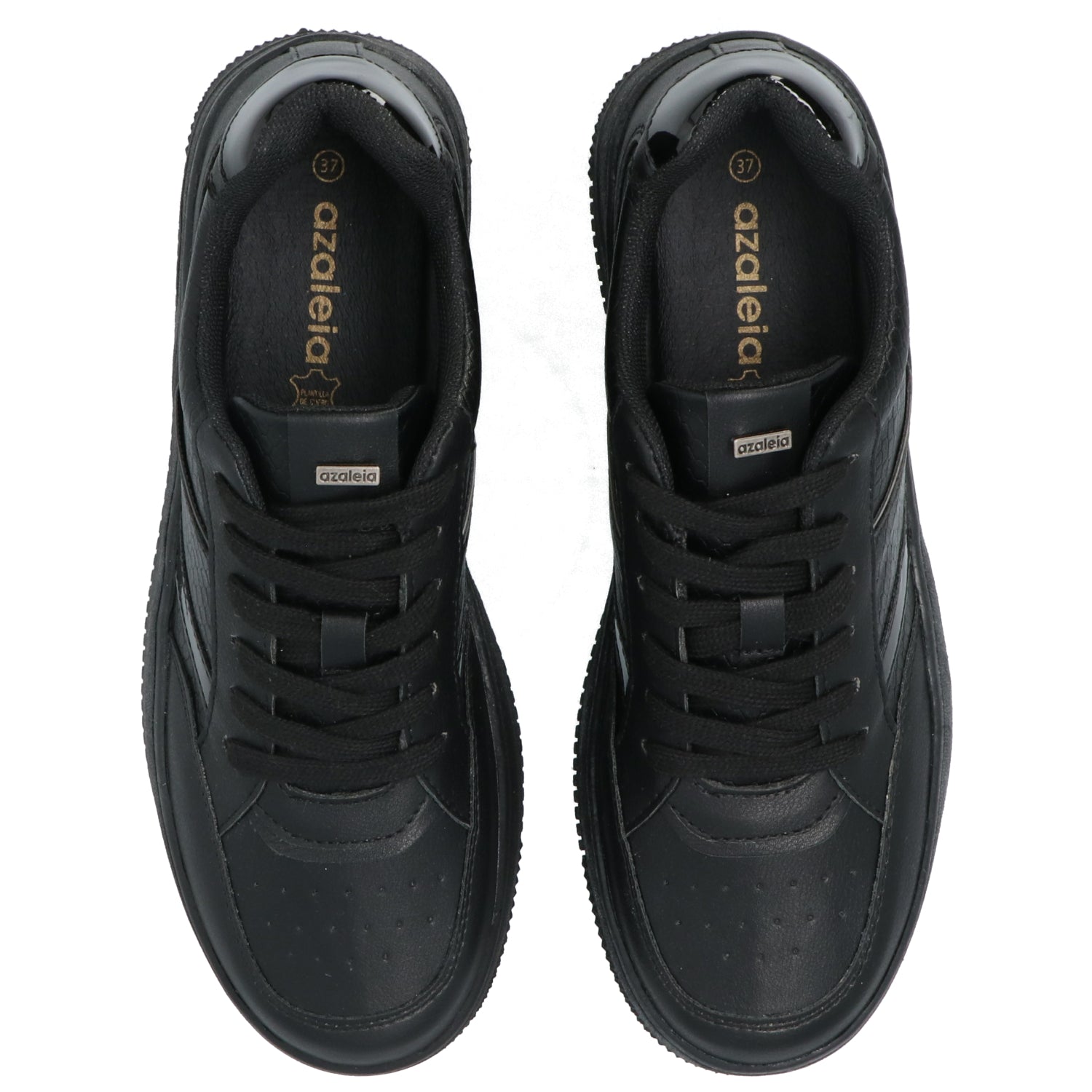 Zapatilla Mujer Caco Negro Azaleia