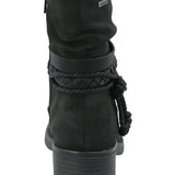 Botín Mujer Firulais Negro Azaleia