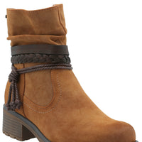 Botín Mujer Firulais Cognac Azaleia