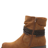 Botín Mujer Firulais Cognac Azaleia