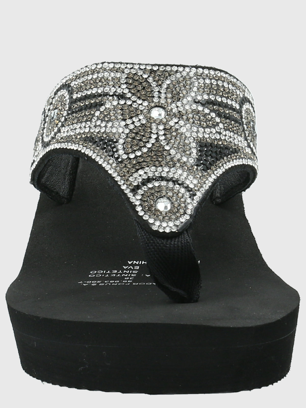 Hawaiana Mujer Donatella 1 Negro Azaleia