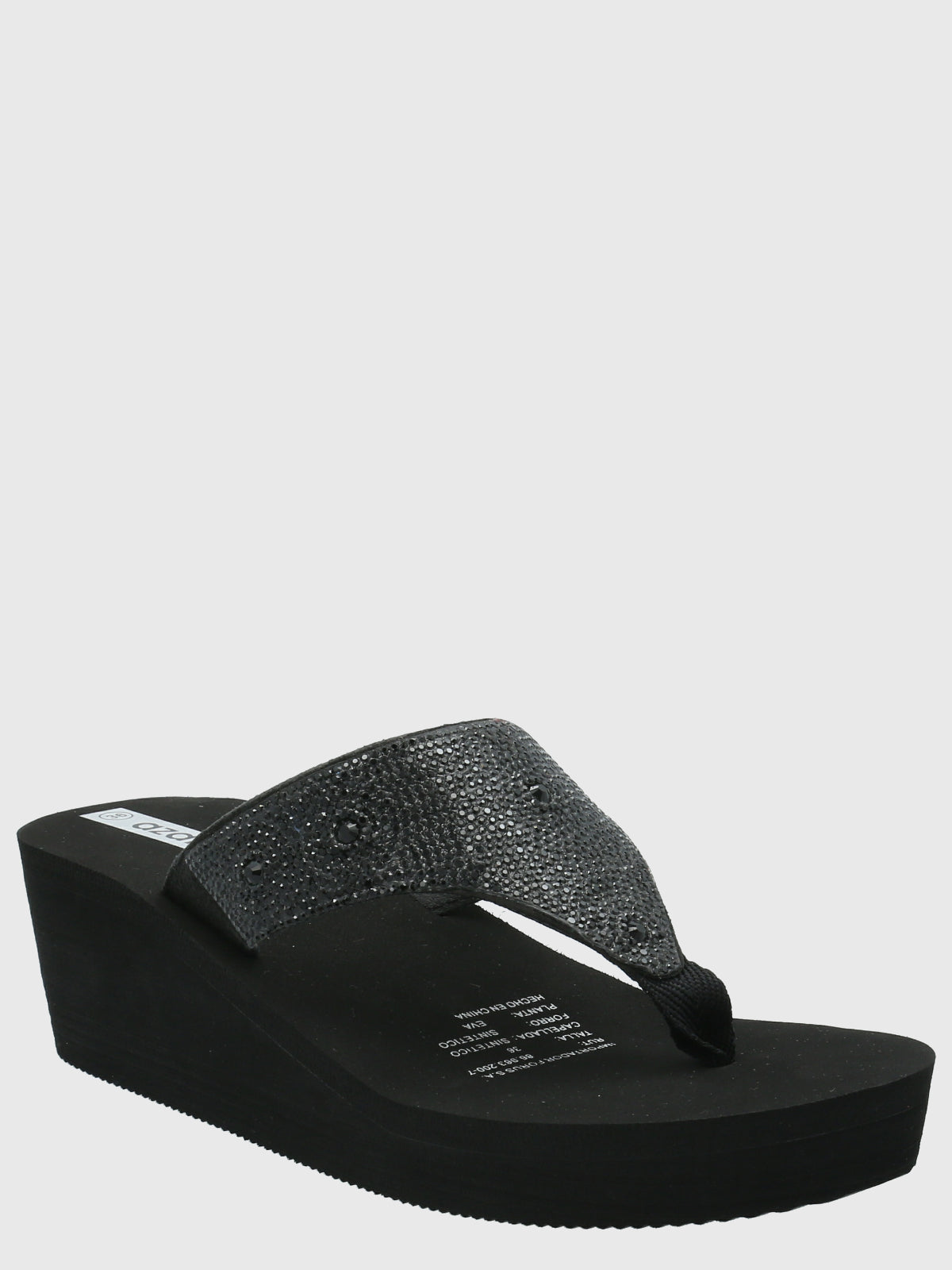 Hawaiana Mujer Donatella 1 Negro Negro Azaleia