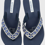 Hawaiana Mujer Domenico Azul Azaleia