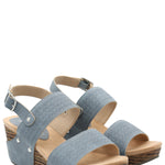 Sandalia Mujer Franco Denim Azaleia