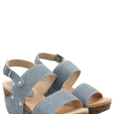 Sandalia Mujer Franco Denim Azaleia
