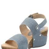 Sandalia Mujer Franco Denim Azaleia