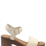 Sandalia Mujer Filippo Beige Azaleia