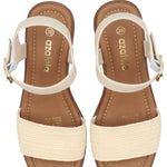 Sandalia Mujer Filippo Beige Azaleia