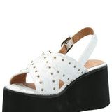 Sandalia Mujer Marcello Blanco Azaleia