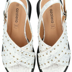 Sandalia Mujer Marcello Blanco Azaleia
