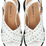 Sandalia Mujer Marcello Blanco Azaleia