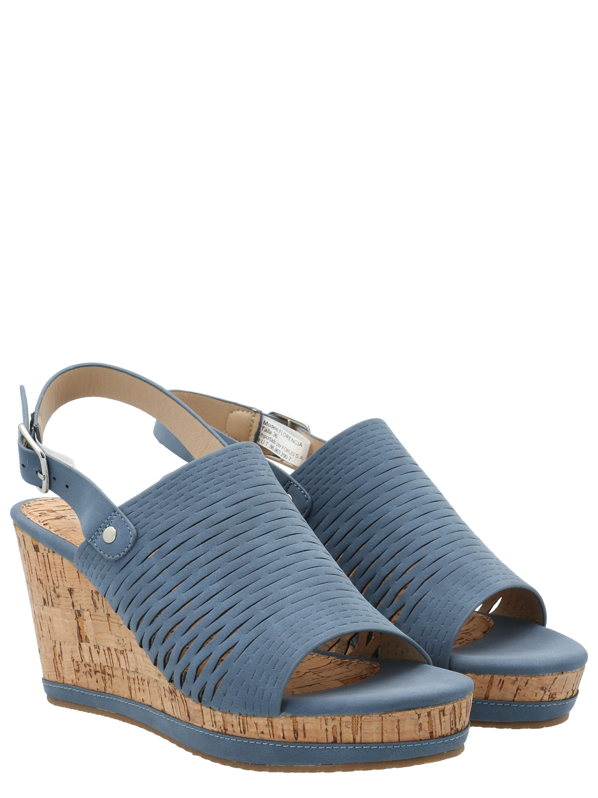 Sandalia Mujer Florencia Denim Azaleia