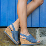 Sandalia Mujer Florencia Denim Azaleia