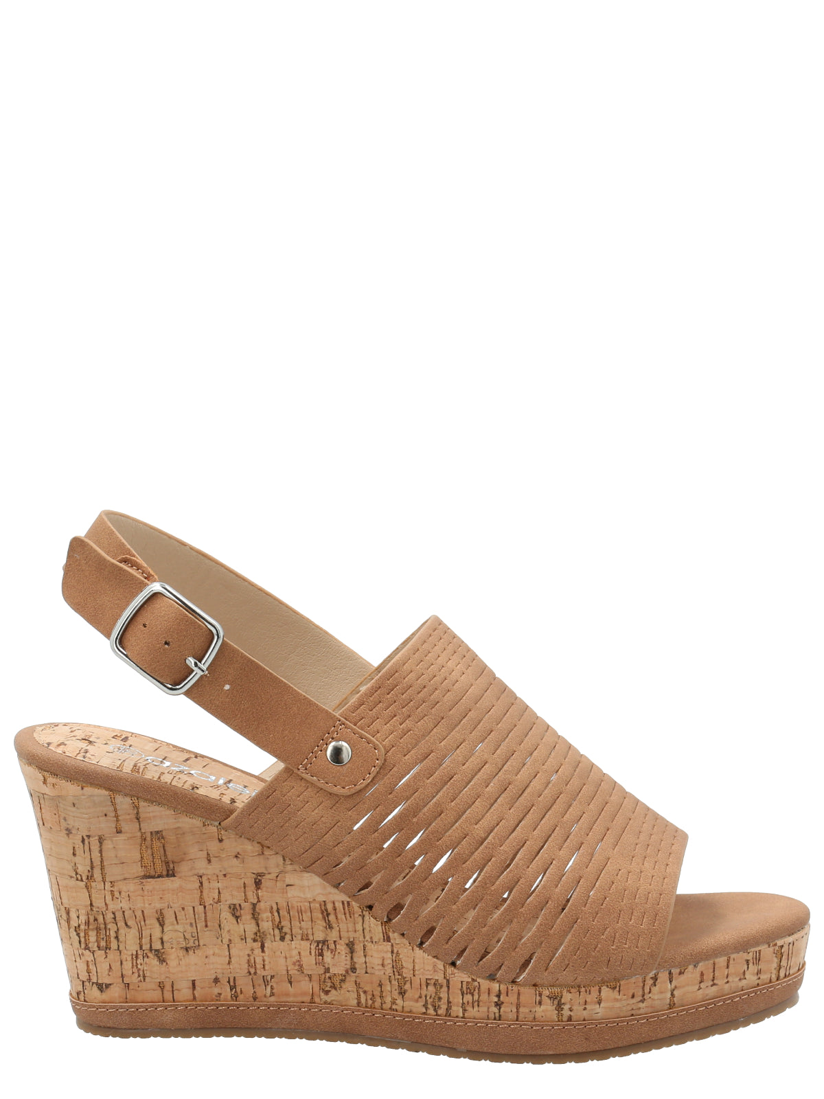 Sandalia Mujer Florencia Cognac Azaleia