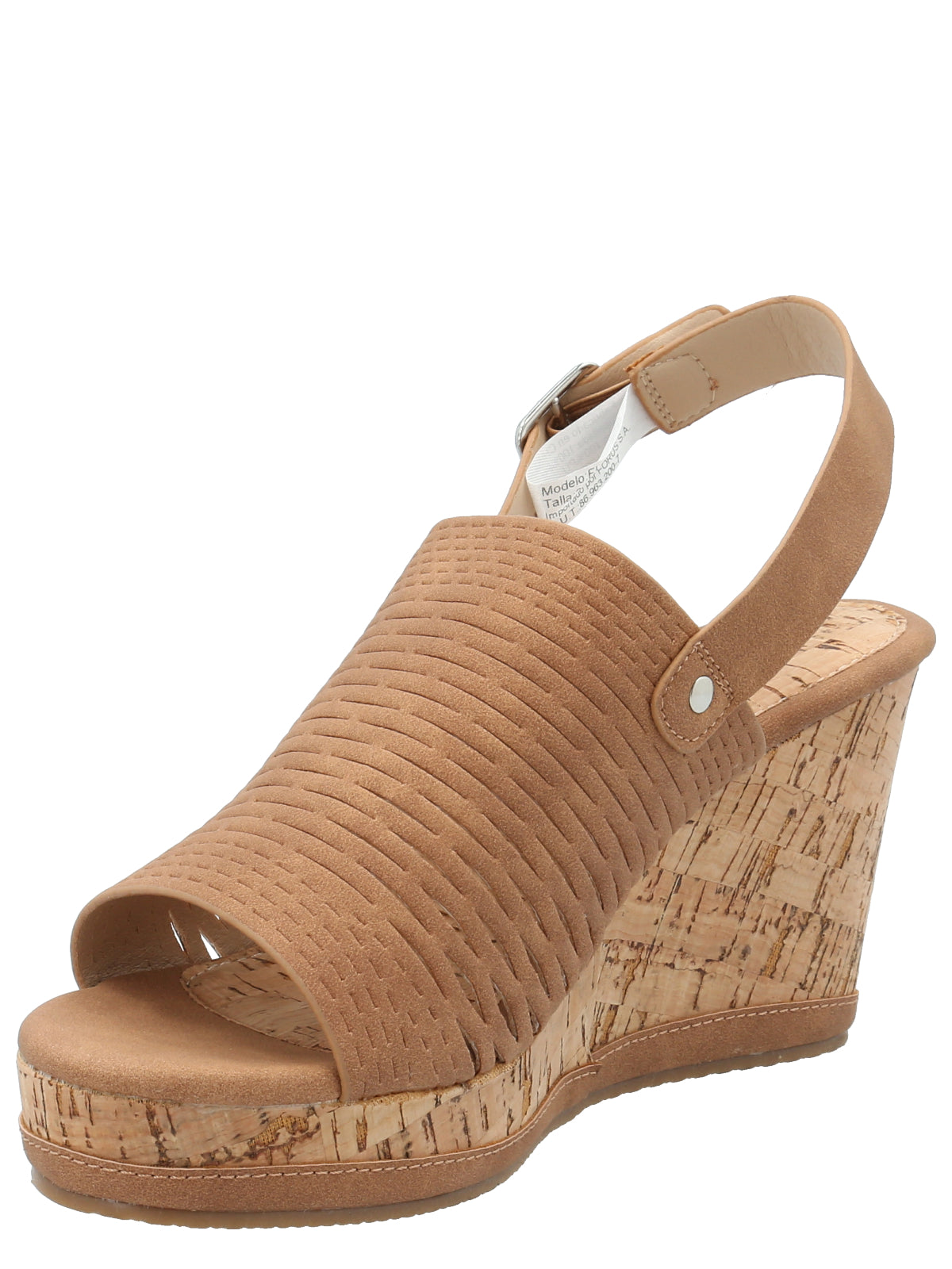 Sandalia Mujer Florencia Cognac Azaleia