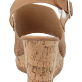 Sandalia Mujer Florencia Cognac Azaleia