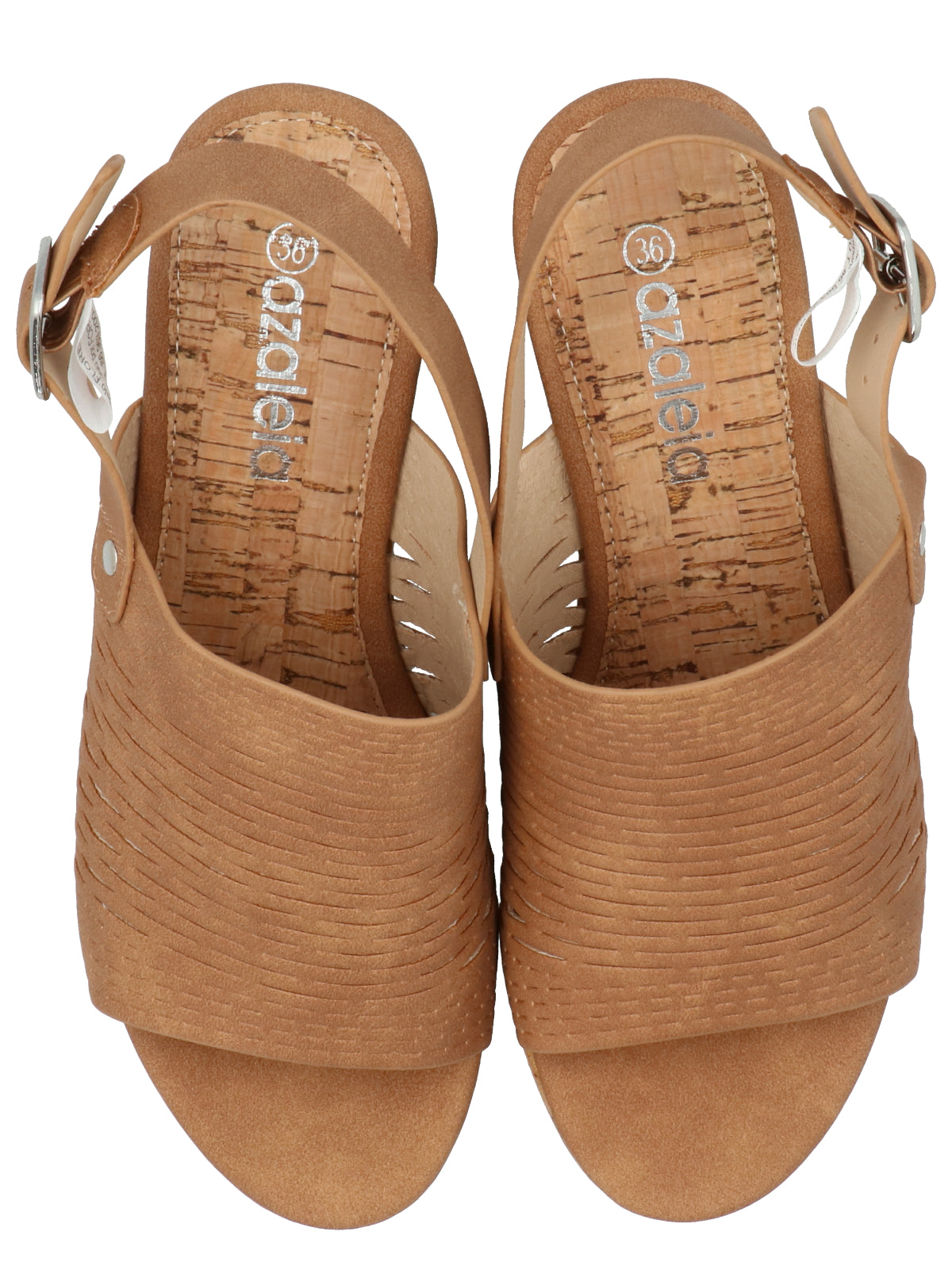 Sandalia Mujer Florencia Cognac Azaleia