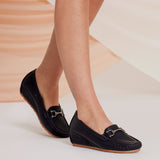 Zapato Mujer Amos Negro Azaleia