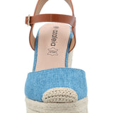 Sandalia Mujer Giani 2 Denim Azaleia