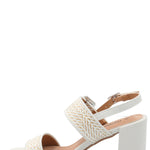 Sandalia Mujer Jamino Beige Azaleia