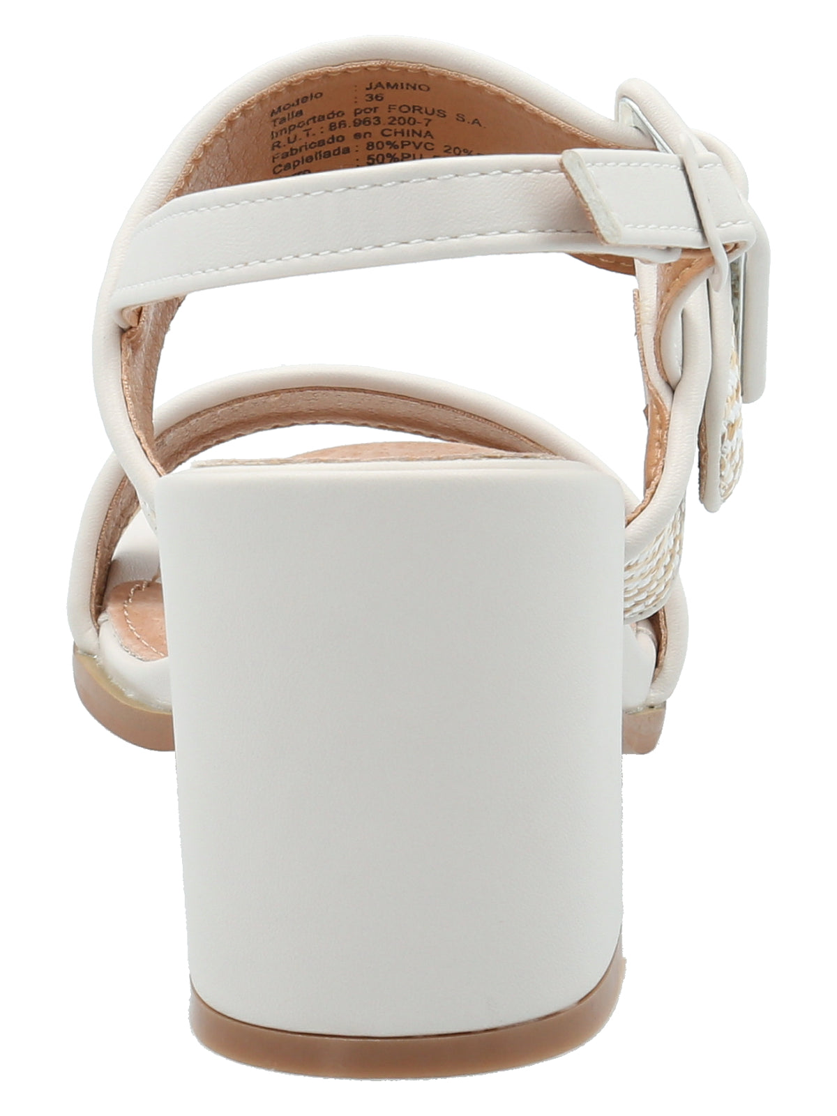Sandalia Mujer Jamino Beige Azaleia