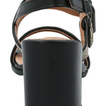 Sandalia Mujer Jamino Negro Azaleia