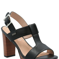 Sandalia Mujer Luciano Negro Azaleia