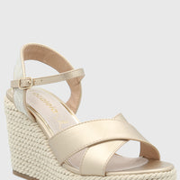 Sandalia Mujer Guido 3 Dorado Azaleia