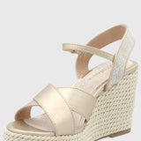 Sandalia Mujer Guido 3 Dorado Azaleia