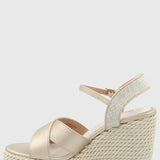 Sandalia Mujer Guido 3 Dorado Azaleia