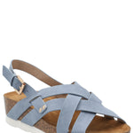 Sandalia Mujer Gennaro Denim Azaleia