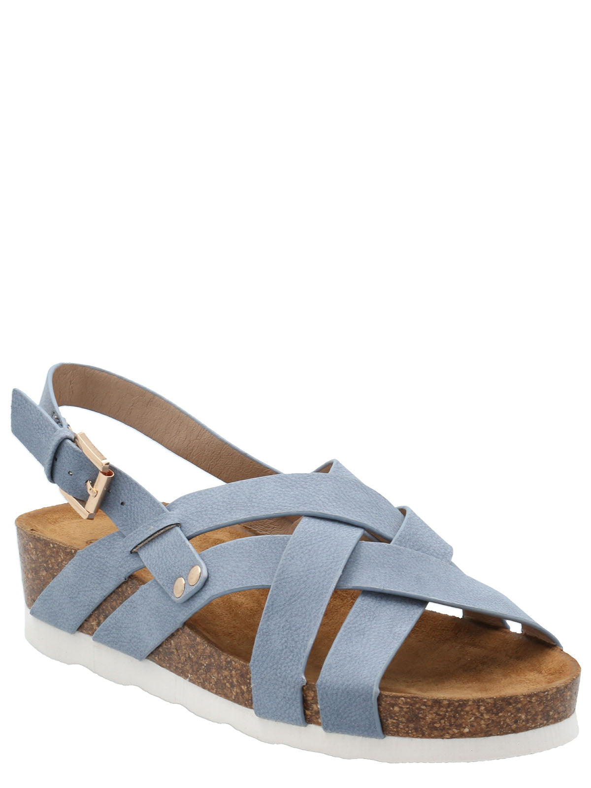 Sandalia Mujer Gennaro Denim Azaleia