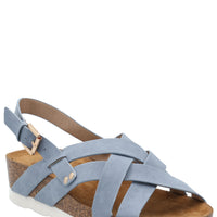 Sandalia Mujer Gennaro Denim Azaleia