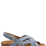 Sandalia Mujer Gennaro Denim Azaleia