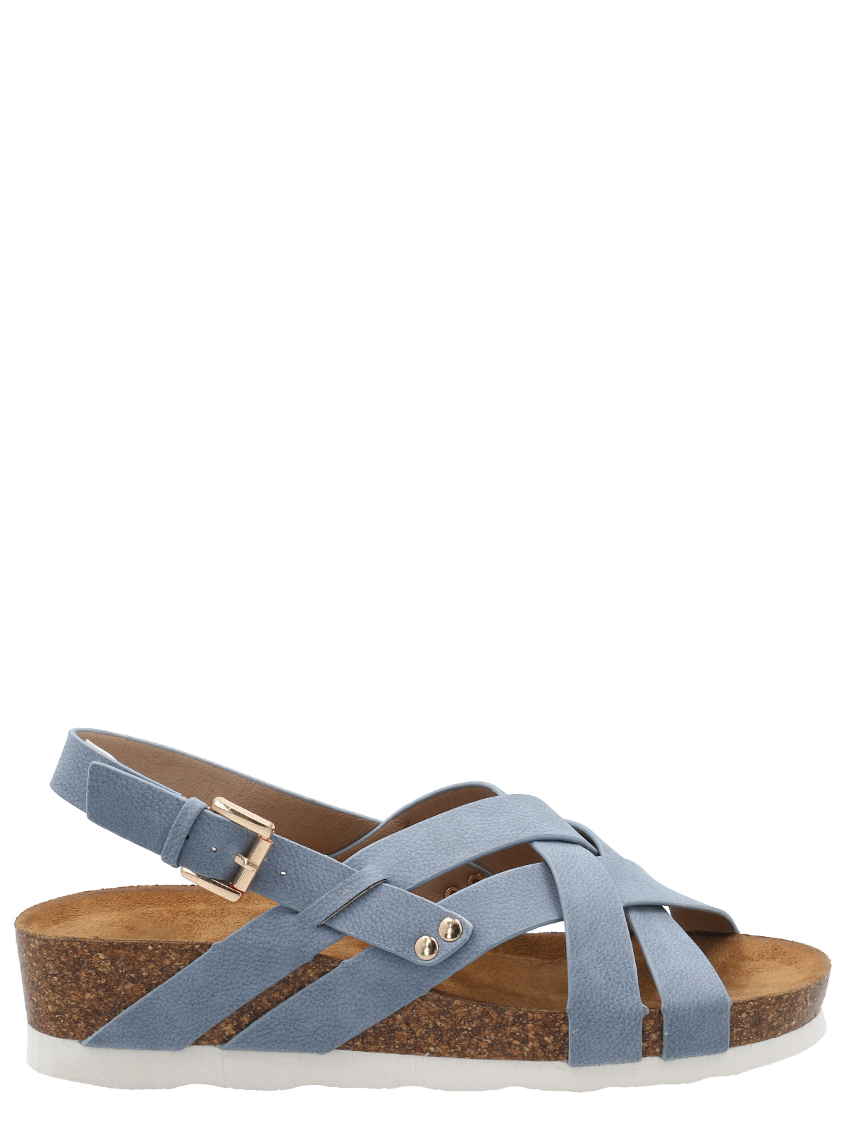 Sandalia Mujer Gennaro Denim Azaleia