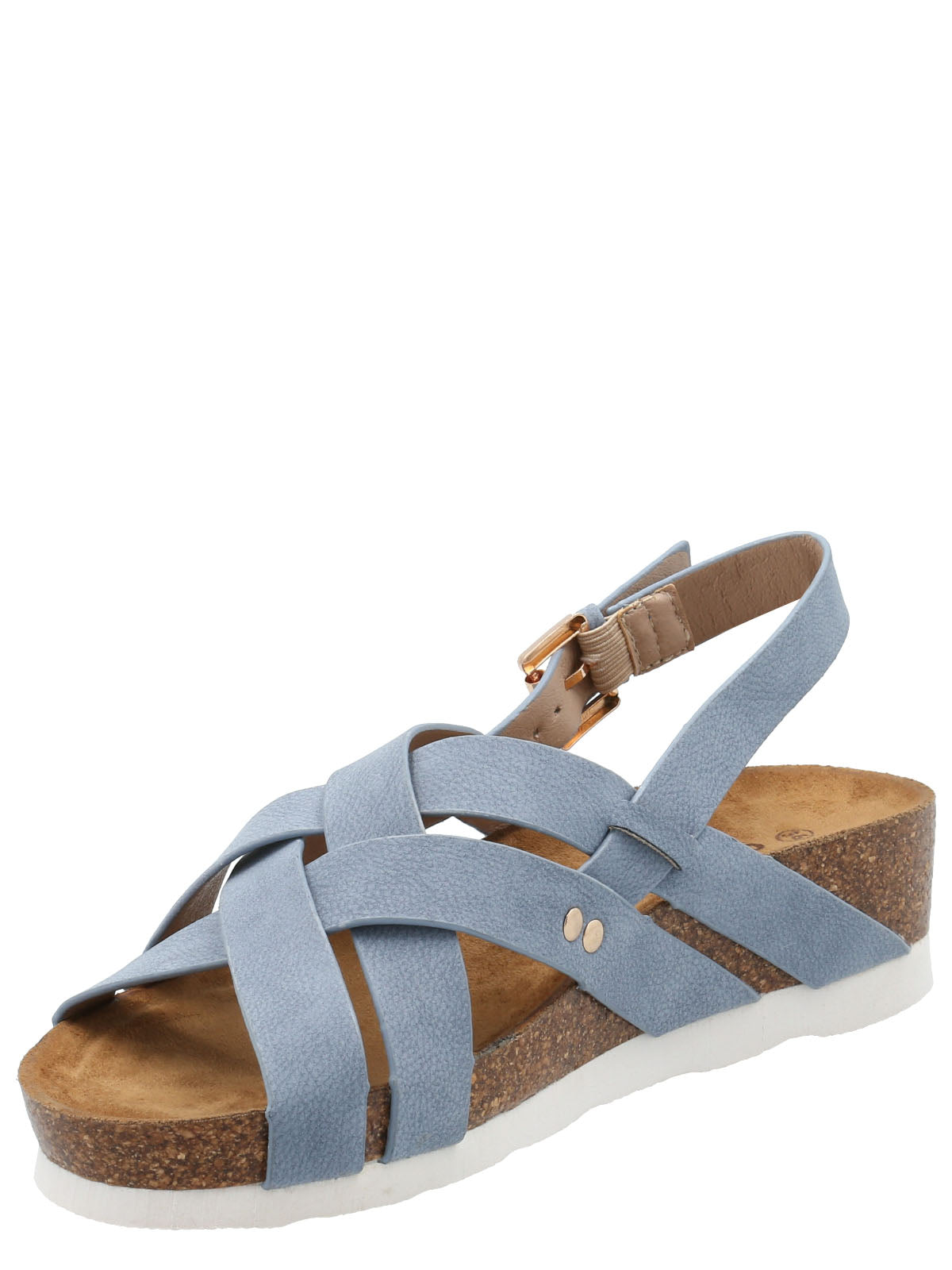 Sandalia Mujer Gennaro Denim Azaleia