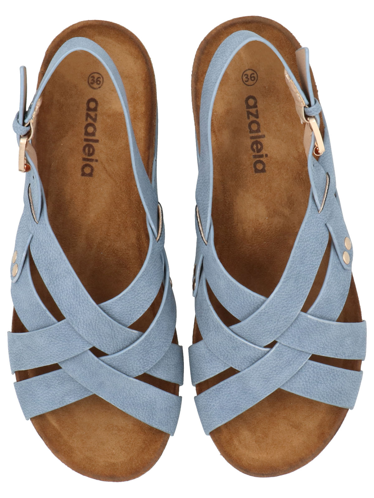 Sandalia Mujer Gennaro Denim Azaleia