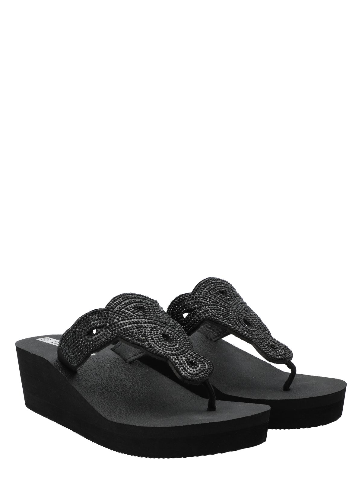 Hawaiana Mujer Elia 2 Negro Azaleia