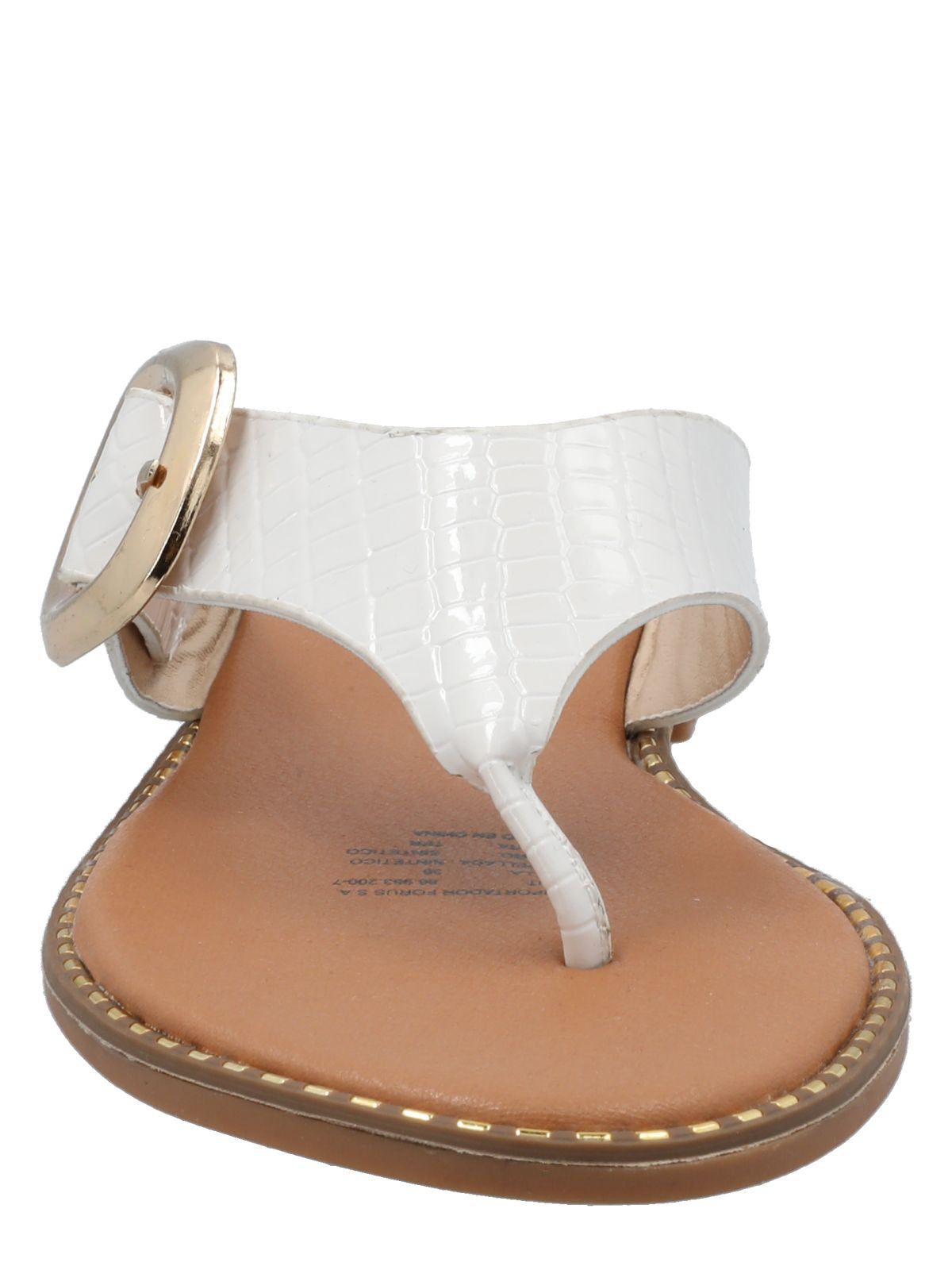 Sandalia Mujer Mirabel Blanco Azaleia