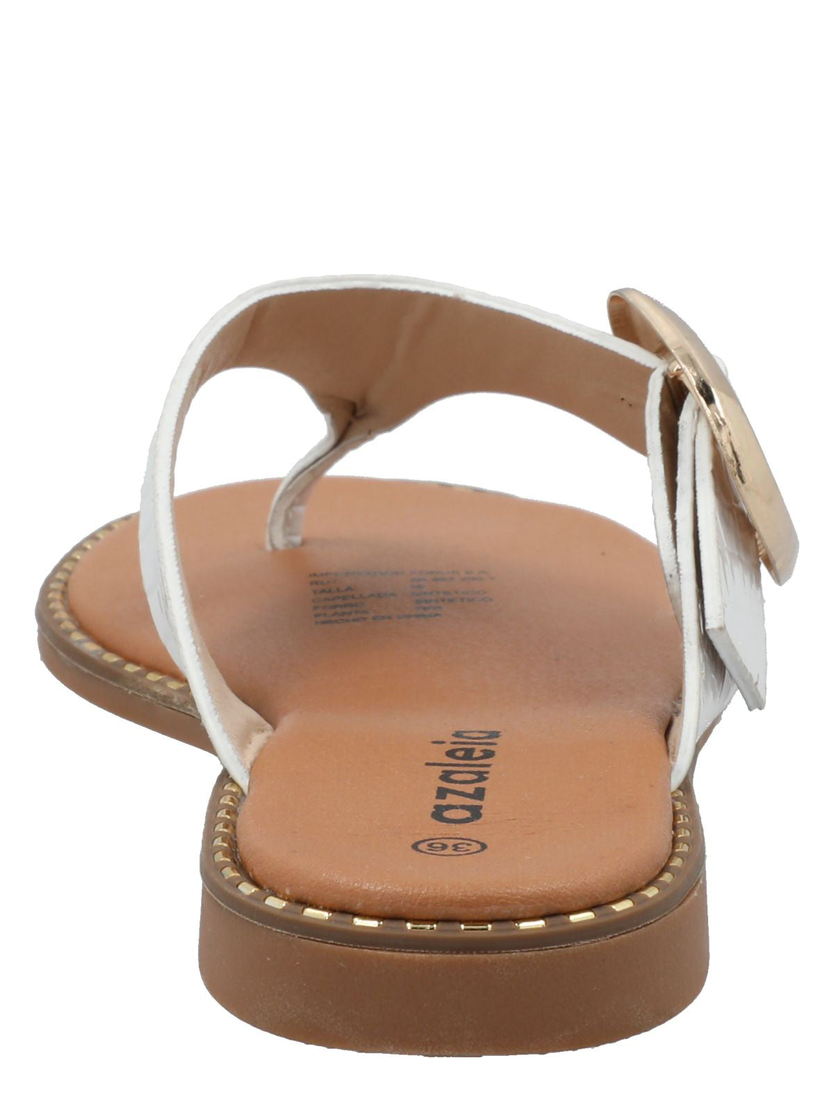 Sandalia Mujer Mirabel Blanco Azaleia