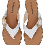 Sandalia Mujer Mirabel Blanco Azaleia