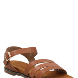 Sandalia Mujer Bruna Cognac Azaleia